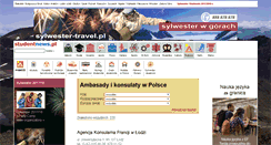 Desktop Screenshot of ambasada.studentnews.pl