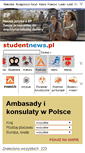 Mobile Screenshot of ambasada.studentnews.pl