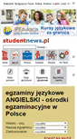 Mobile Screenshot of angielski.egzaminy.studentnews.pl