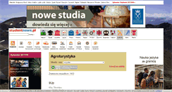 Desktop Screenshot of agroturystyka.studentnews.pl